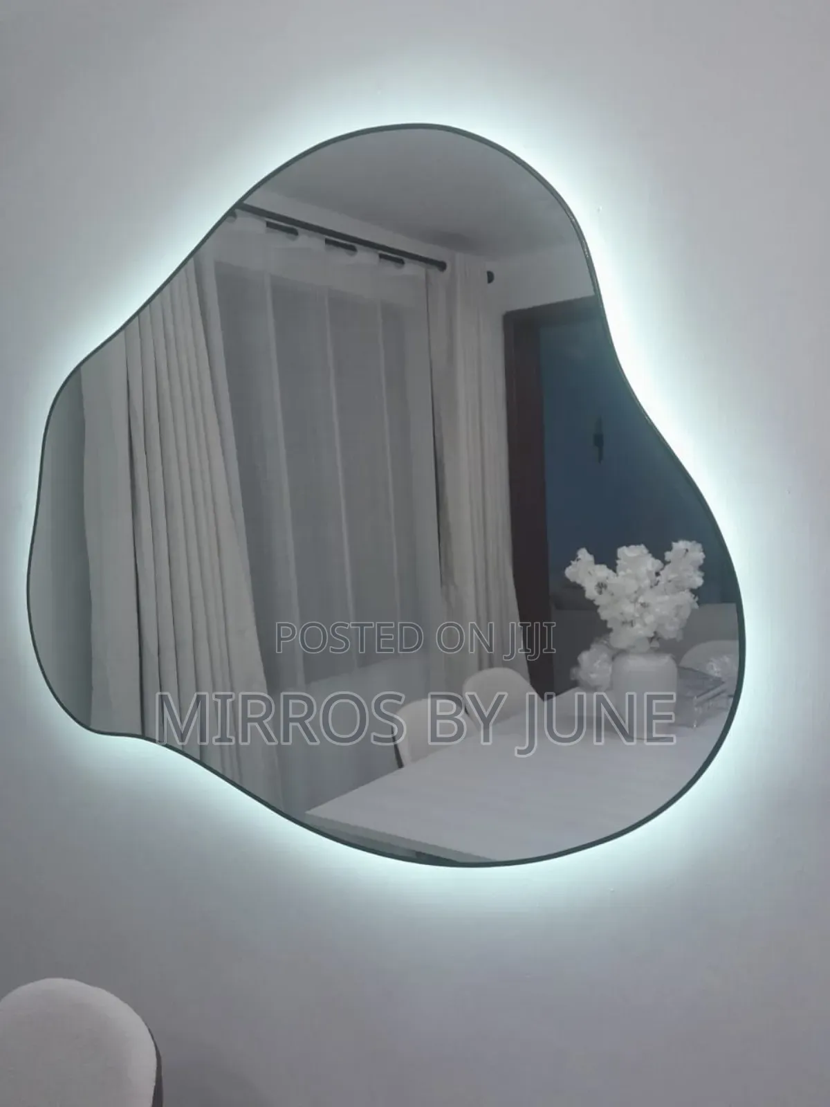 Medium Sized Mirror With Led Light