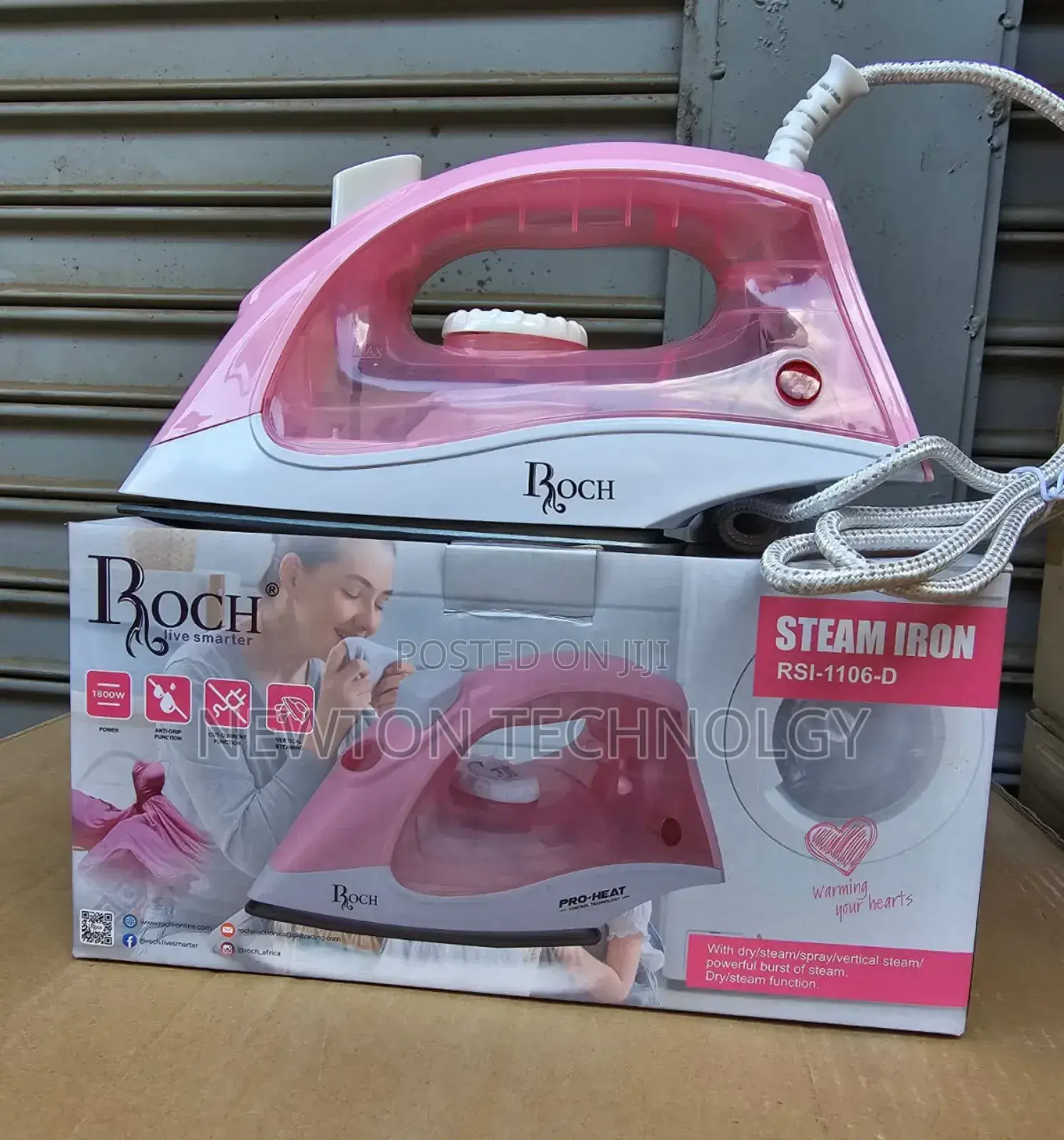 Roch Steam Iron Box