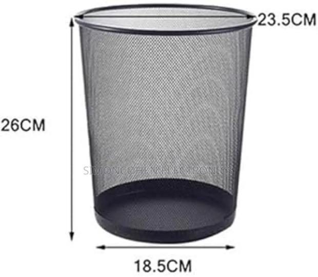 9l Metallic Mesh Dust Bin - thumbnail 2