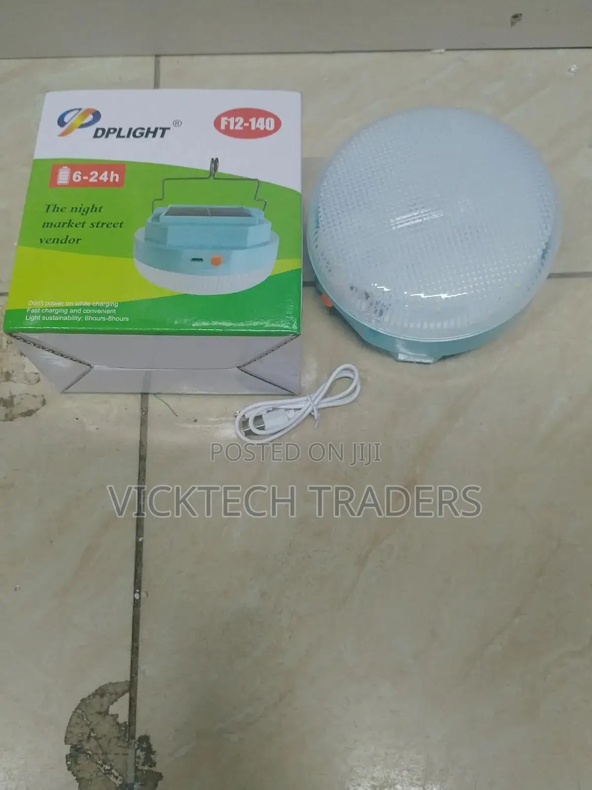 Solar Rechargeable Dplight, Usb Indoor/Outdoor Lighting