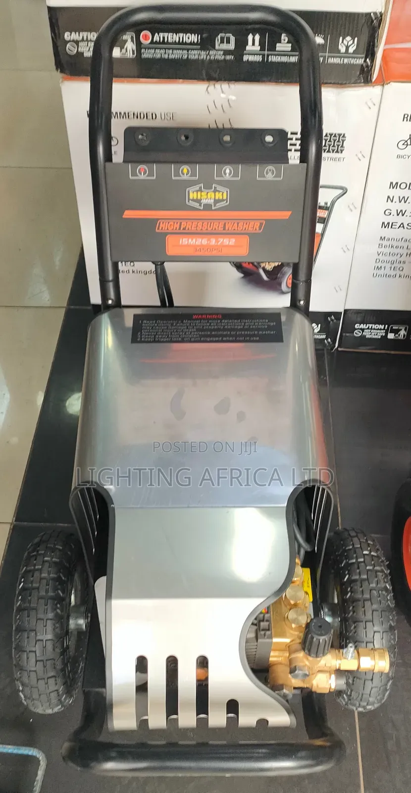 Hishaki 3450 Psi Electric Car Wash High Pressure Machine
