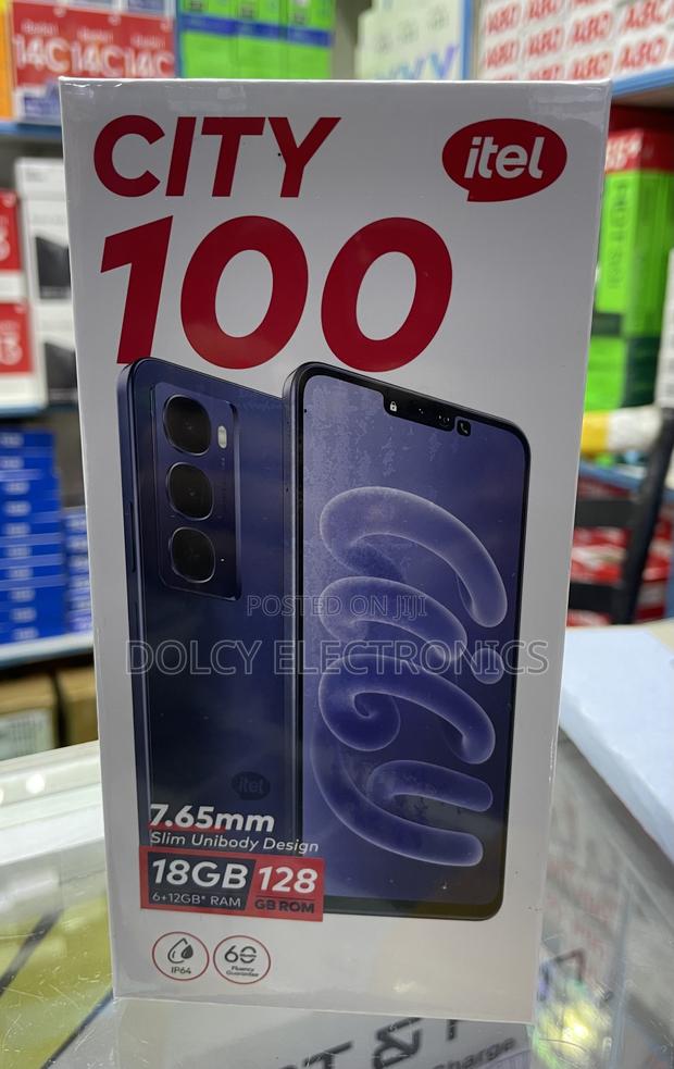 New Itel City 100 128 GB Purple - main view