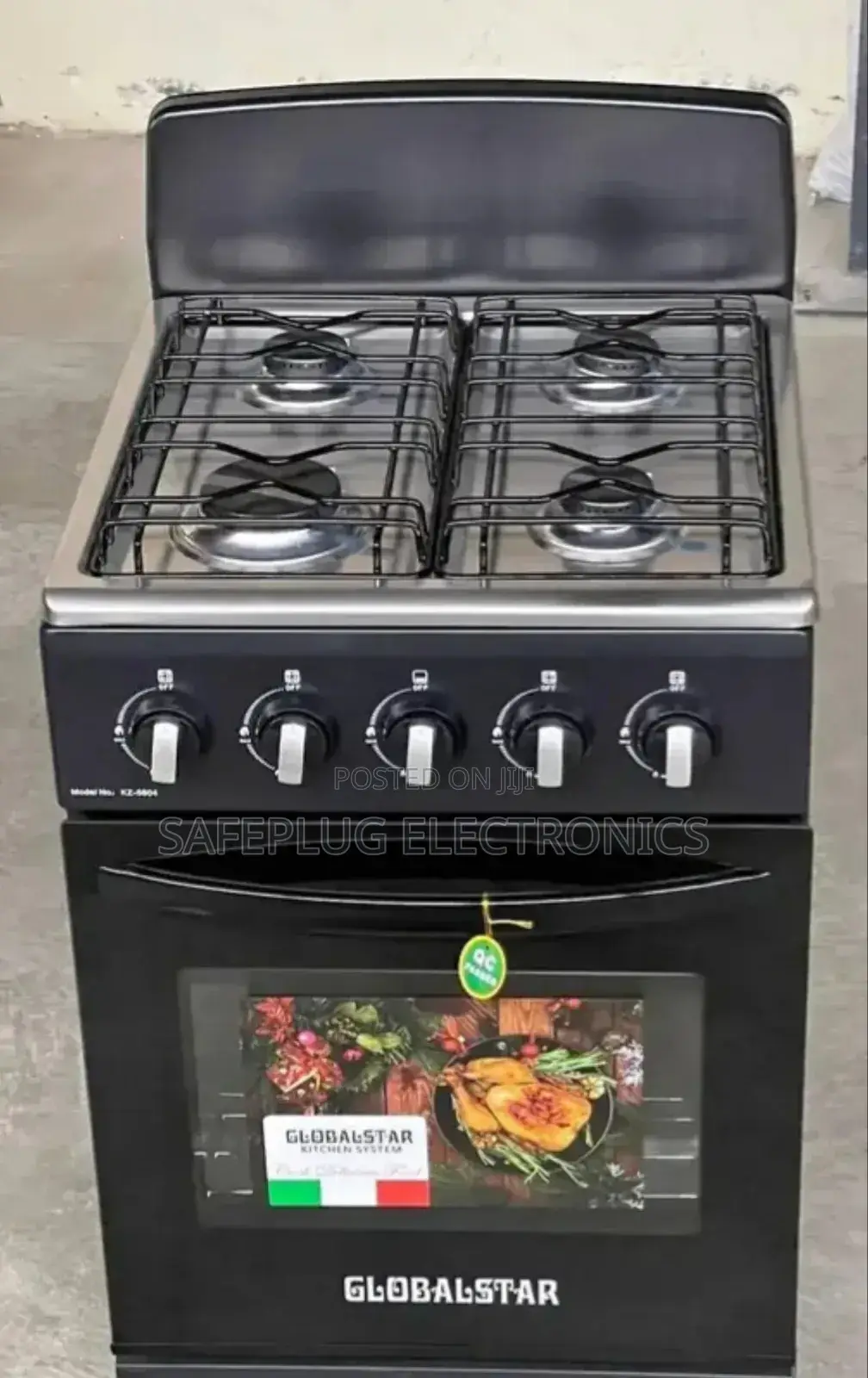 Full Gas Standing Cooker (4g) Global Star 50 by 55cm; New