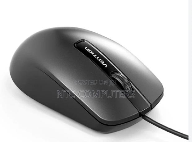 Vention 3-Button Usb Wired Computer Mouse 1.5m Black - main view
