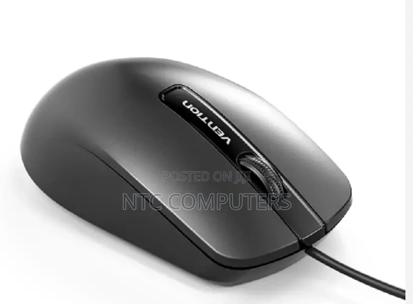 Vention 3-Button Usb Wired Computer Mouse 1.5m Black