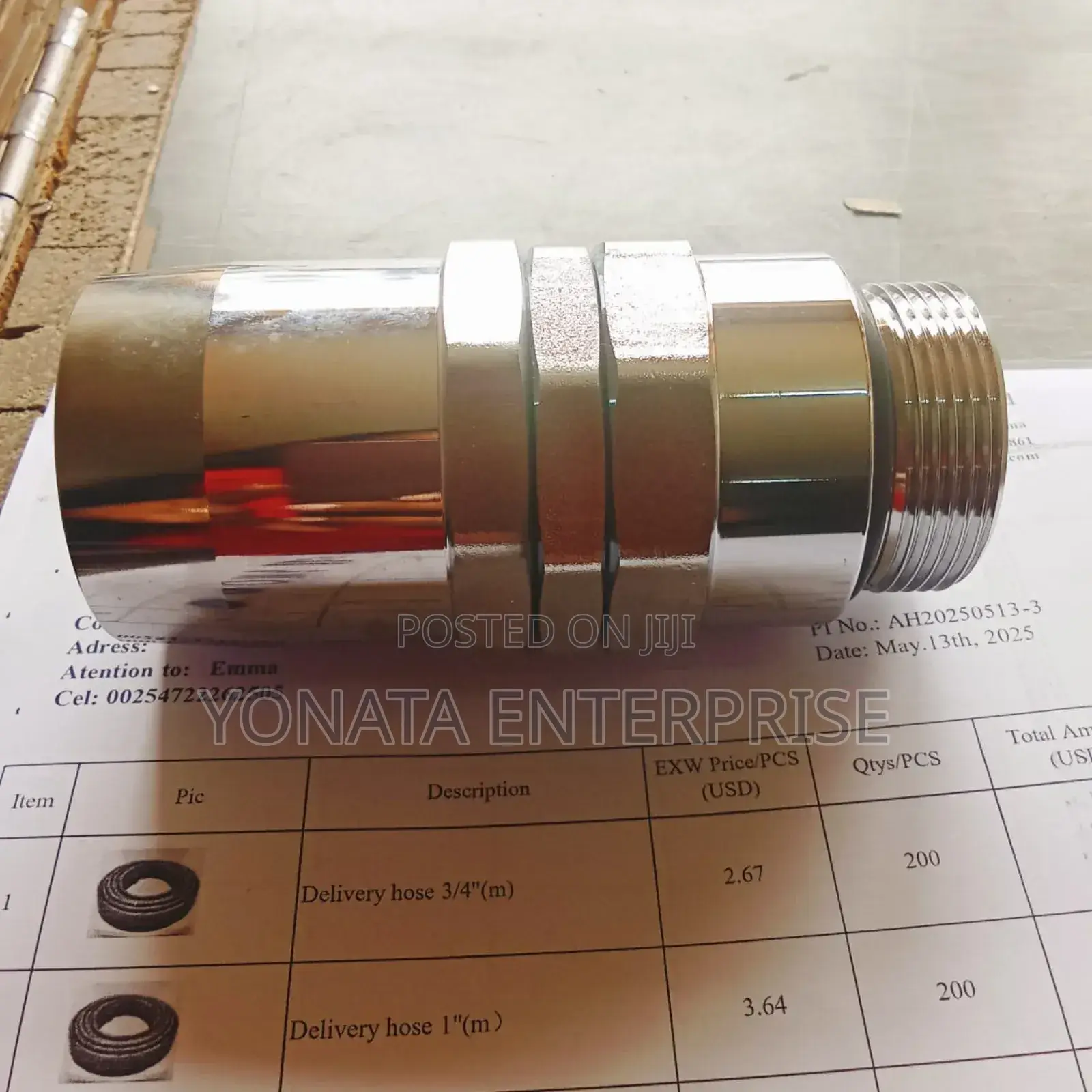 Fuel Pipe Couplings