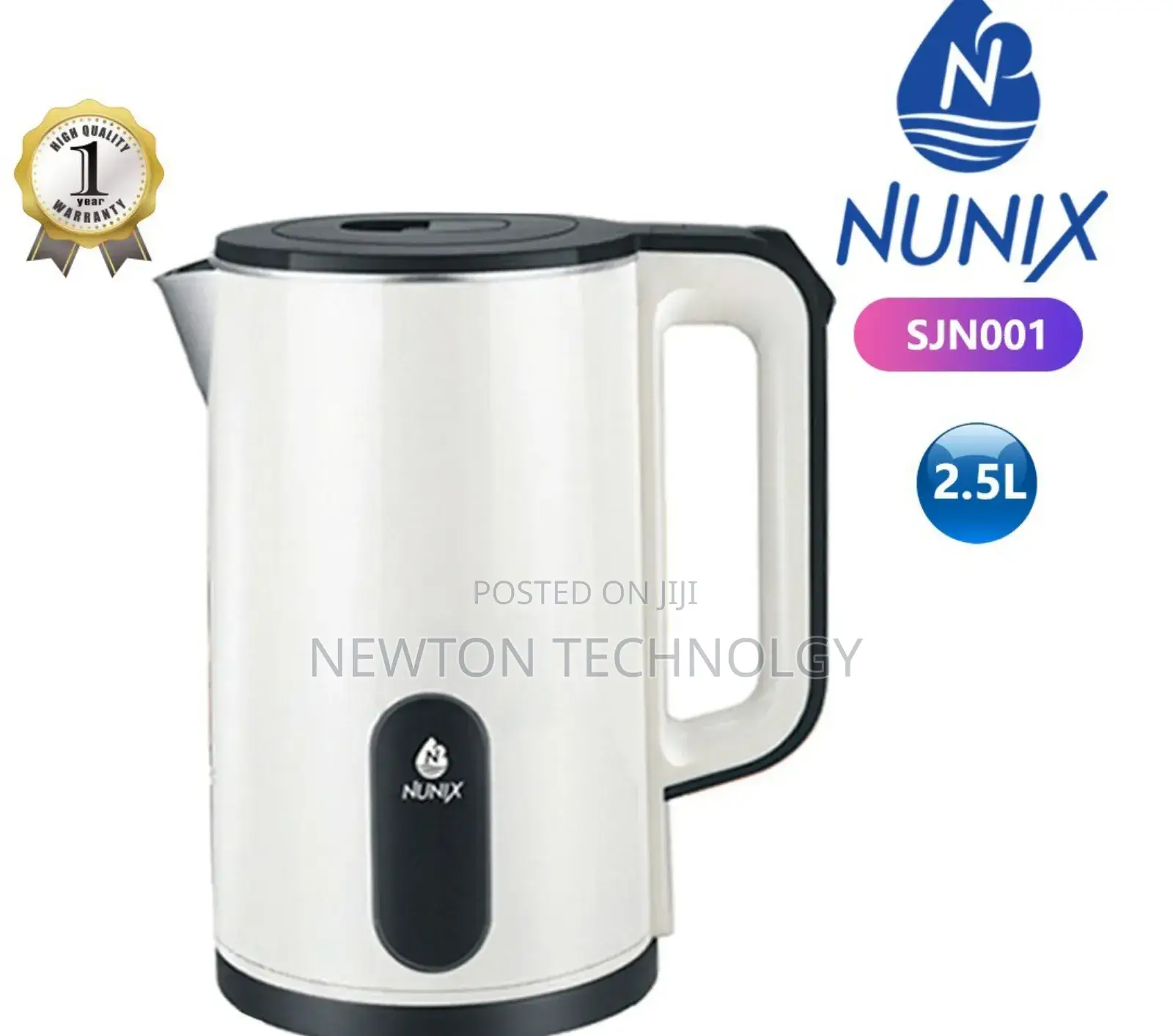 Nunix Plastic Kettle 2.5l