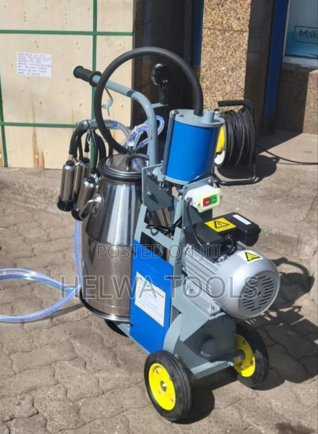 Electric Milking Machine Single Barrel - main view