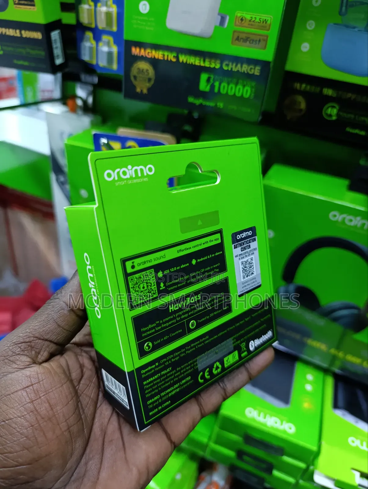 Oraimo Opensnap N Open-Ear True Wireless Earbuds