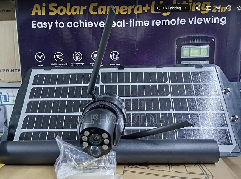 Ai Solar Camera + Lighting 2 in 1