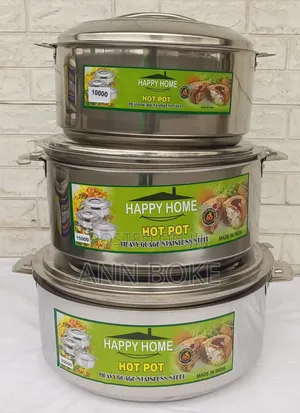 Hot Pot Set of 3 Big Happy Home