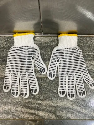 Non Slip Cotton Dotted Gloves