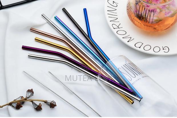 100%Food Grade Stainless Steel Reusable Straws
