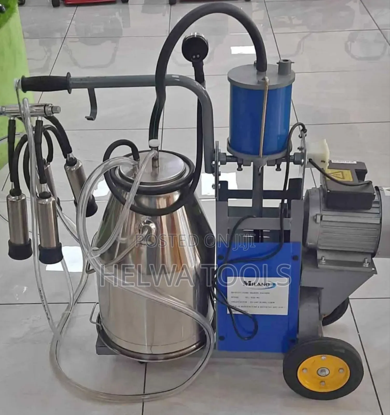 Electric Single Milking Machine/Single Barrel