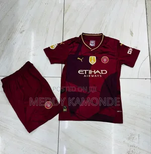 Kids Manchester City Jersey