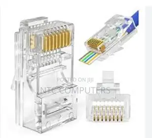 Vention Cat.5e Utp Rj45 Modular Plug Transparent 100 Pack