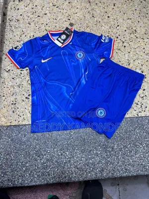 Blue Football 2pc Tshirt+Short