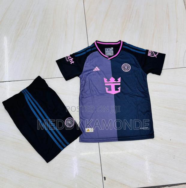 Blue Football 2pc Tshirt+Short - thumbnail 4