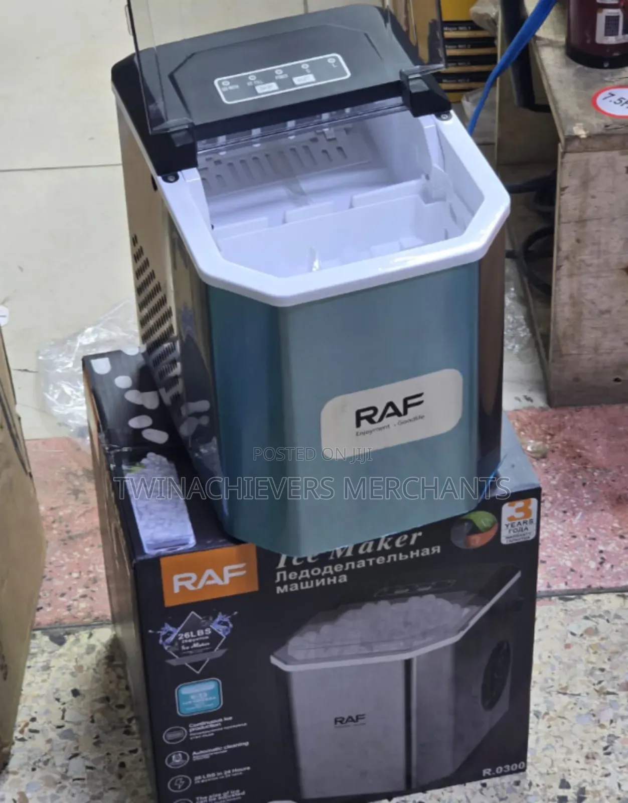 Ice Cube Maker 12kgs/24hrs