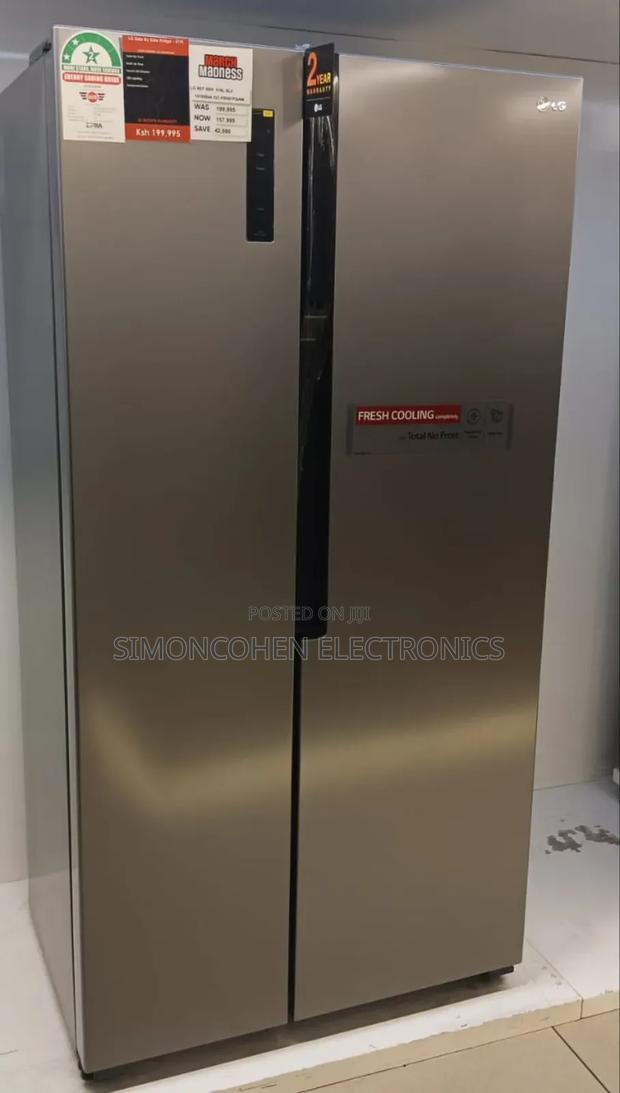 519litres Lg Side By Side Refrigerator - main view