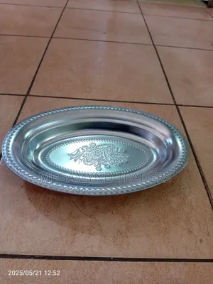 Stainless Steel Oval Plate 30cm