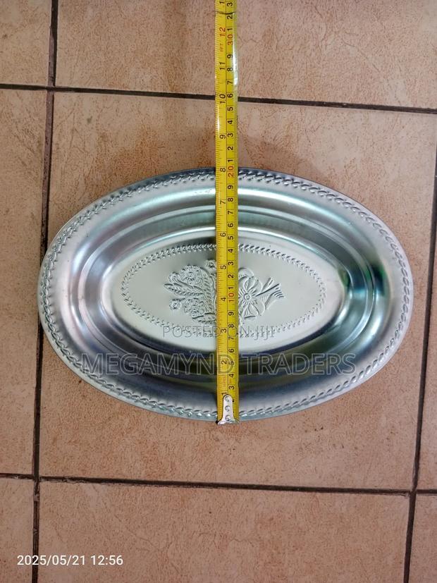 Stainless Steel Oval Plate 30cm - thumbnail 4