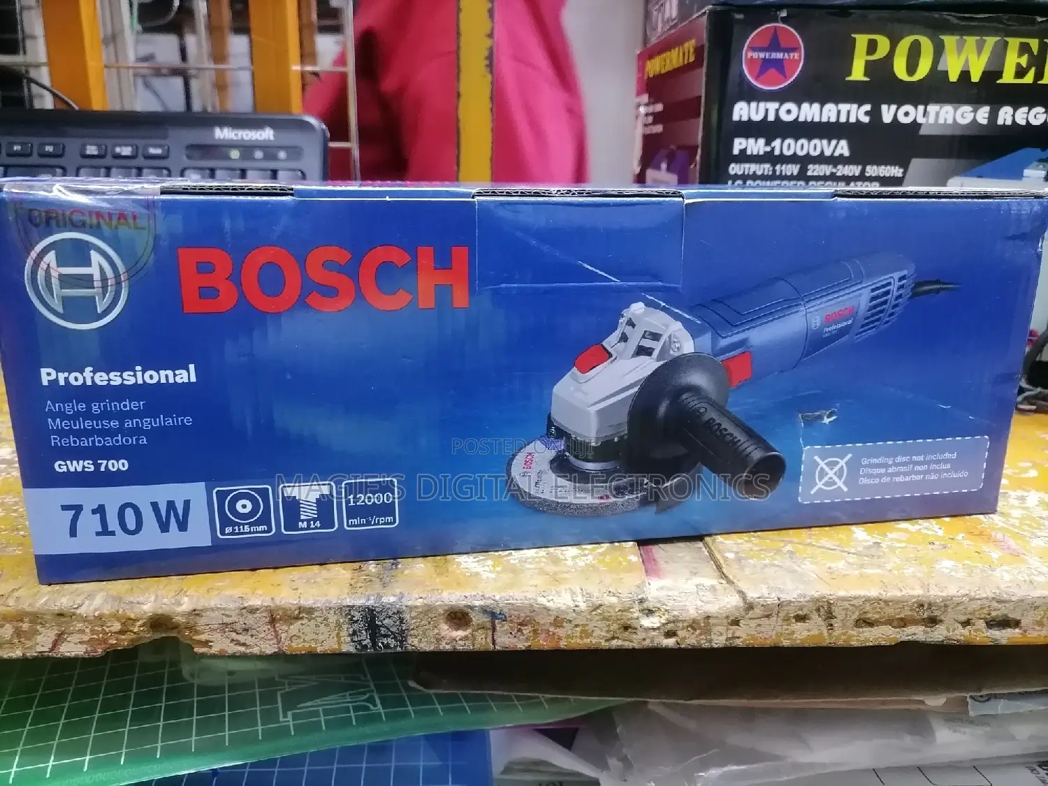 High Standard 710w Bosch Angle Grinder