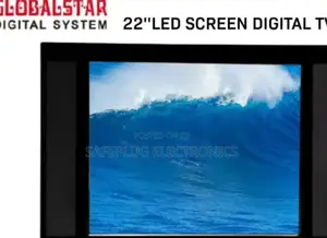 Tv Global Star 22 Inch, Digital; Black