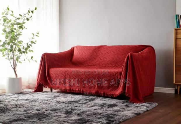 Knitted Throw Blanket - thumbnail 5