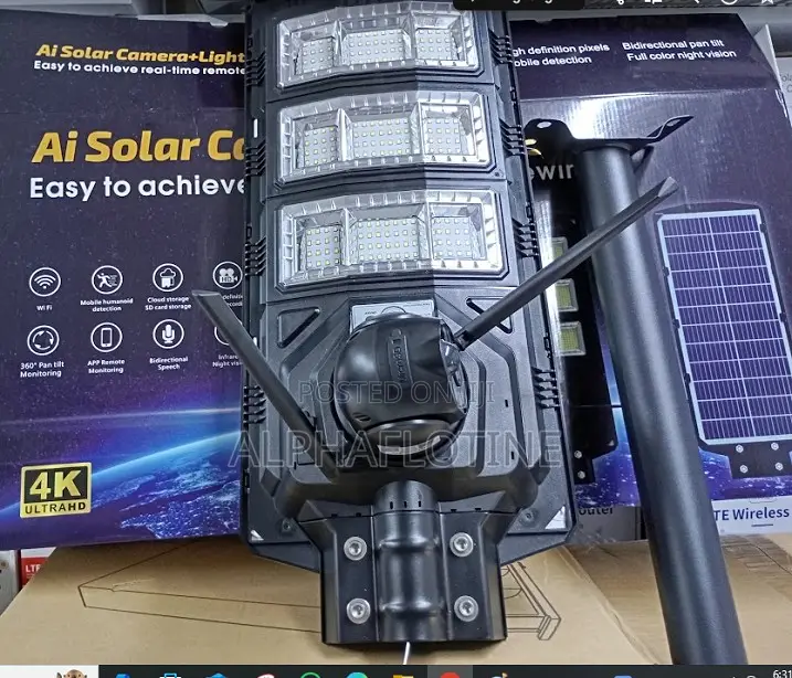 Ai Solar Camera + Lighting 2 in 1 V380
