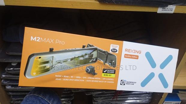 Rexing M2 Max Pro Wifi GPS Rear Mirror Dash Cam - thumbnail 3