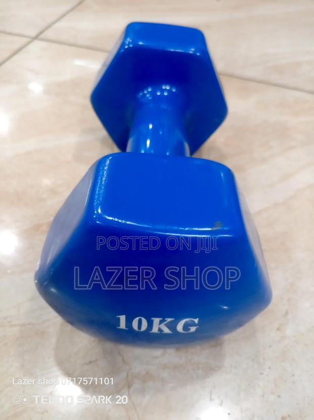 10kg Neoprene Coated Dumbbell - main view