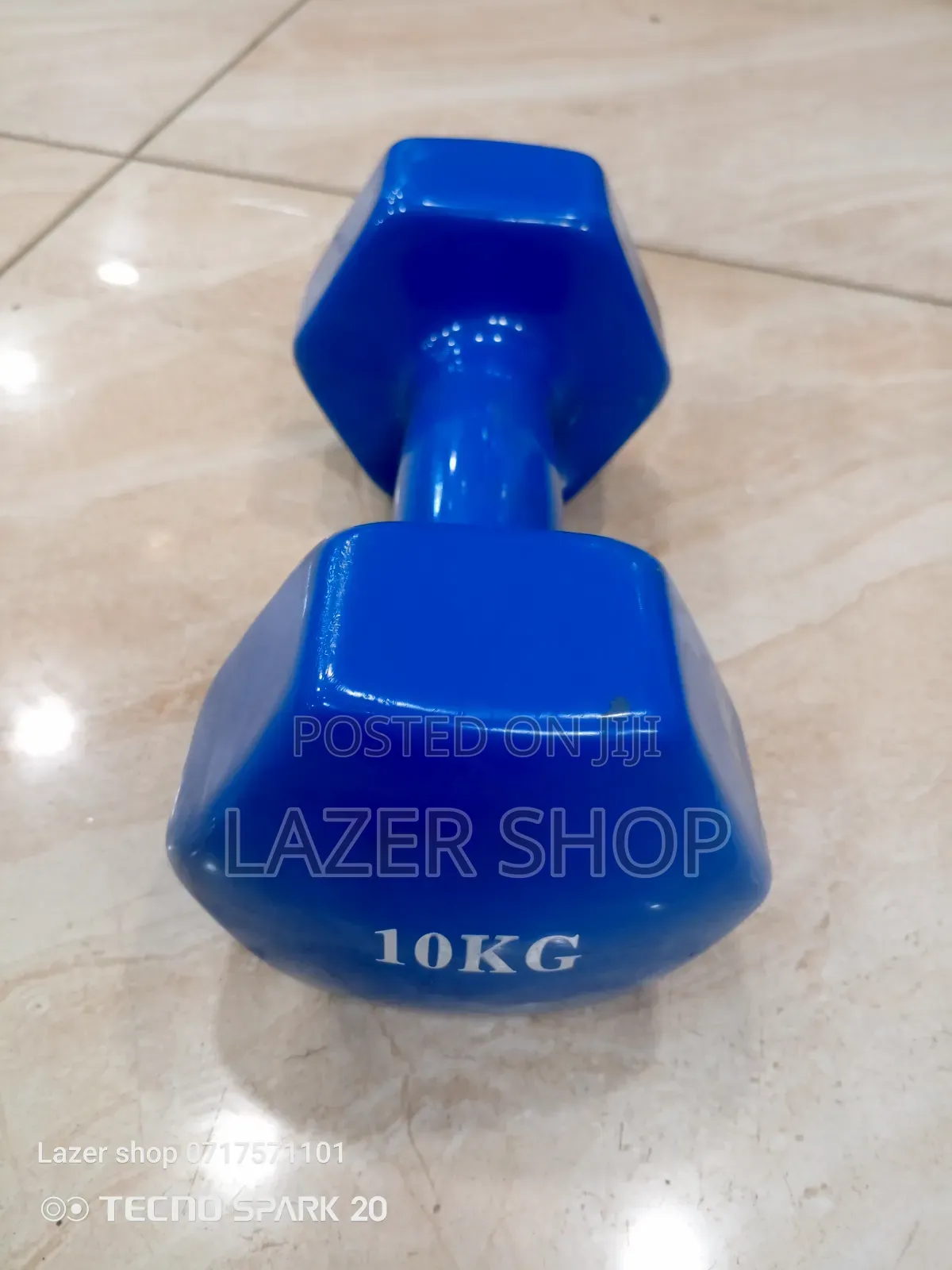 10kg Neoprene Coated Dumbbell