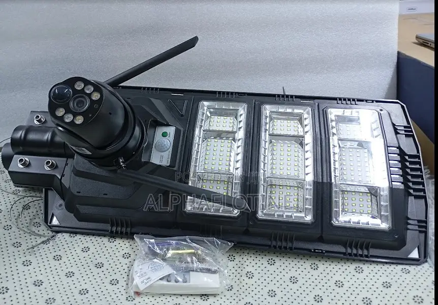 V380 Pro Dual Lens Ai Solar Camera