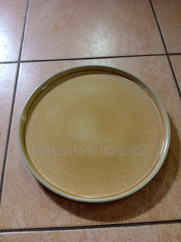 6pc Ceramic Dinner Plates Size 10inch/Restaurant Plates - thumbnail 4