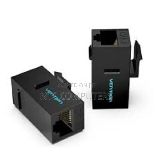 Vention Cat.6 Utp Keystone Jack Coupler 10 Pack Black