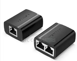 Vention Rj45 Splitter Adapter Black PVC Type