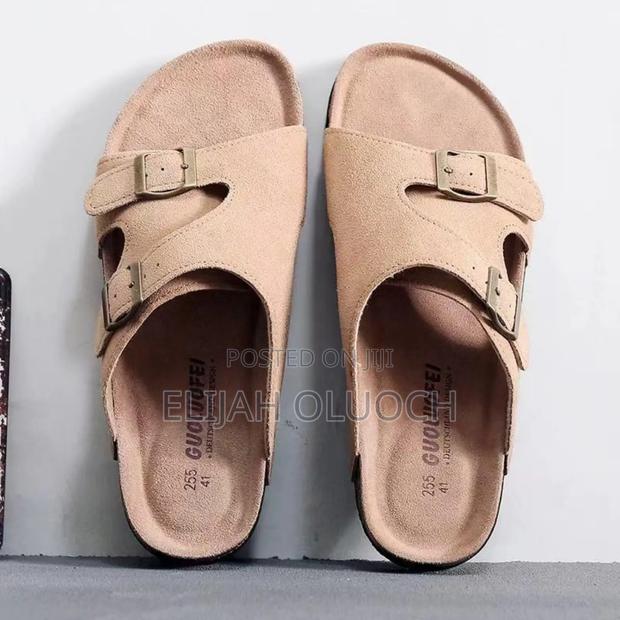 Jesus Leather Sandals - main view