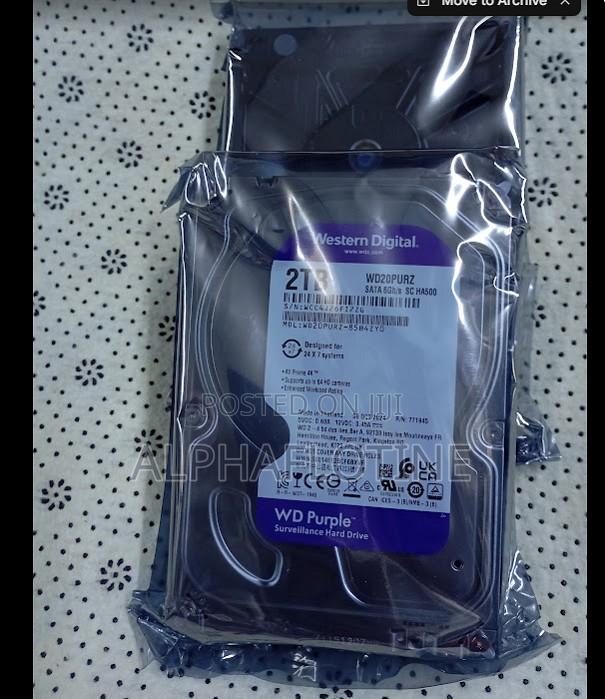 Western Digital 2tb Hard Drire