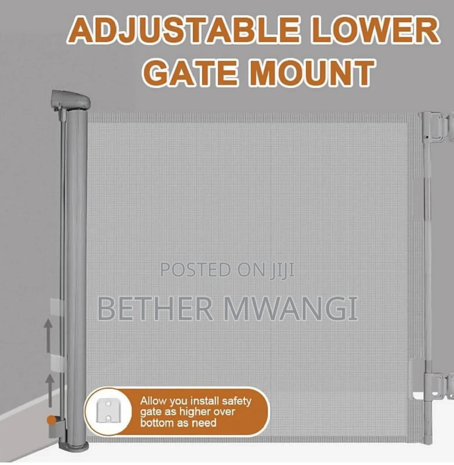 Retractable Baby Safety Gate in Kenya