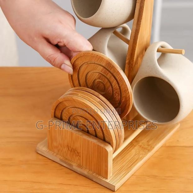 Ceramic Cup Set+Stand - thumbnail 5