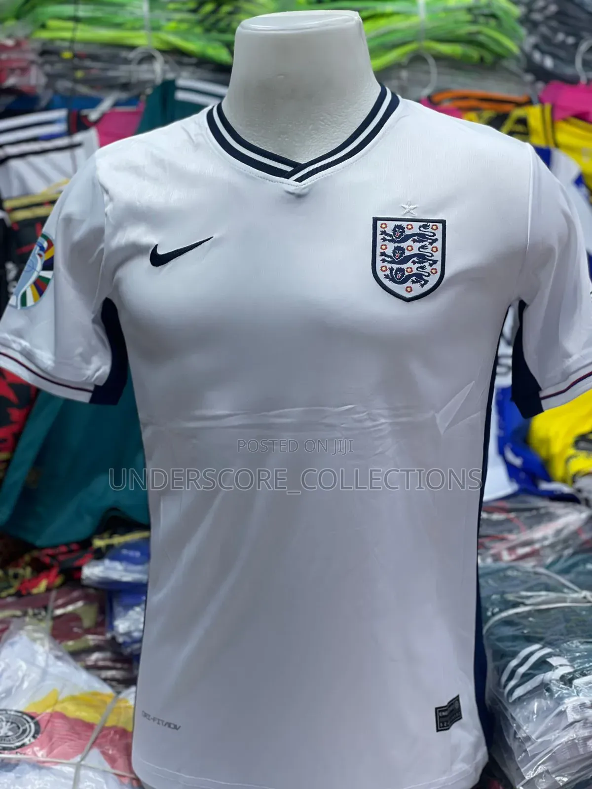 Adults Unisex Afa White Jersey