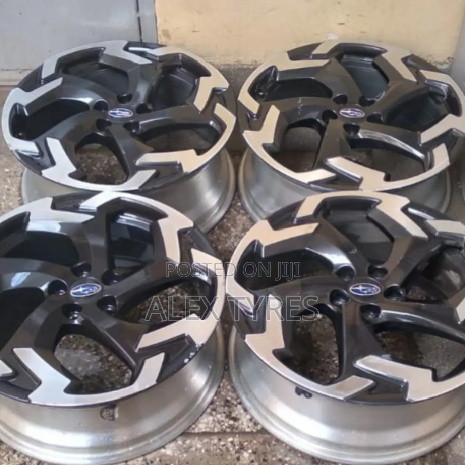 Size 18 Inches Subaru Xt Original X Japan Rims Set