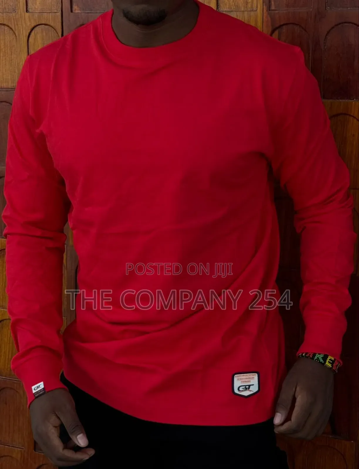 Quality Cotton Round Neck Long Sleeve Sweatshirt T-Shirt