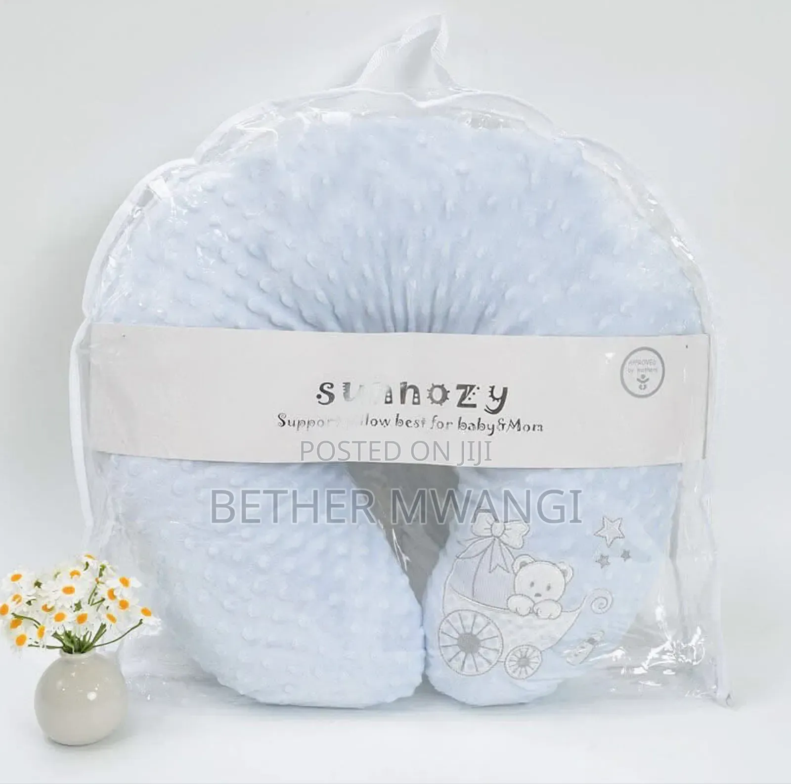Sunnozy C-Shaped Nursing Pillow in Kenya.