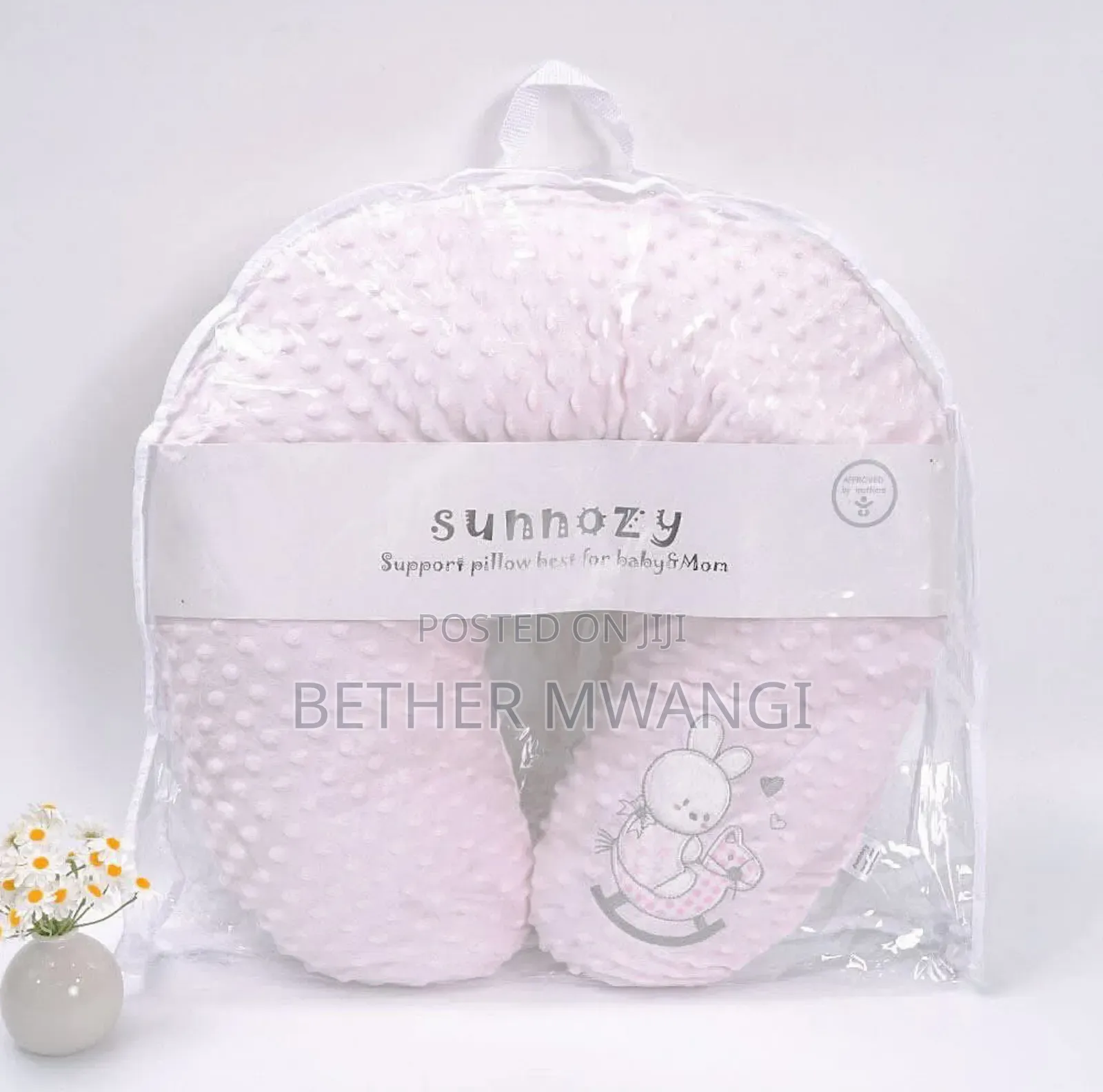 Sunnozy C-Shaped Nursing Pillow in Kenya.