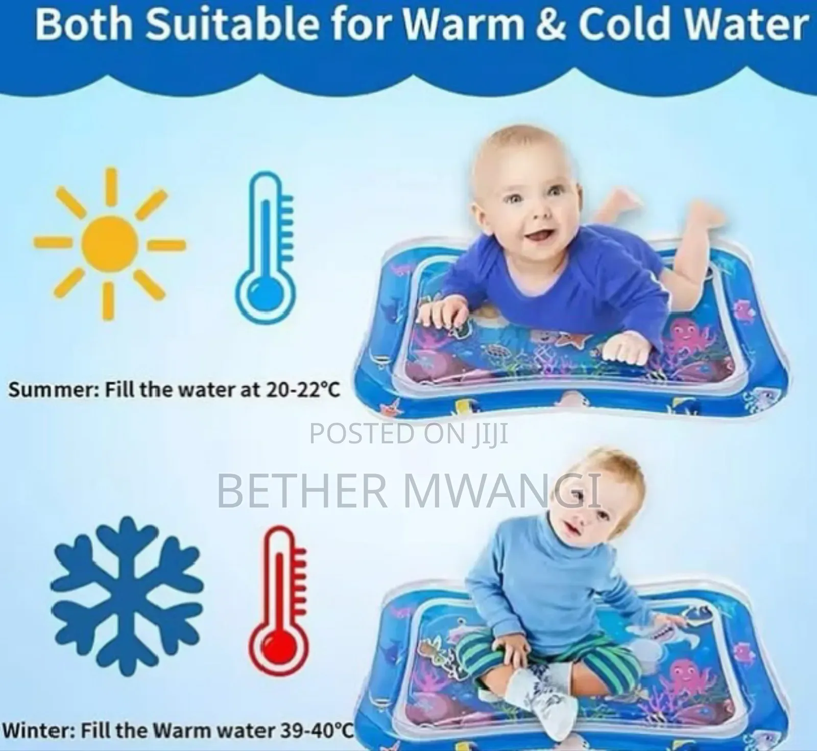 Tummy Time Play Mat in Kenya