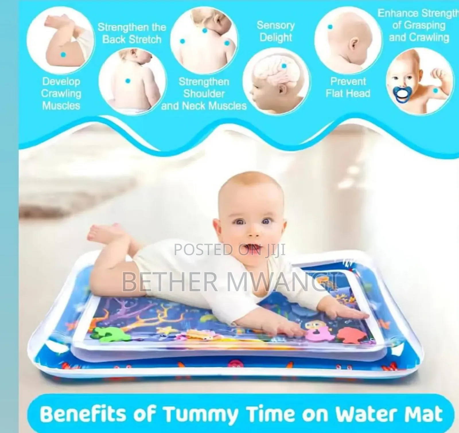 Tummy Time Play Mat in Kenya
