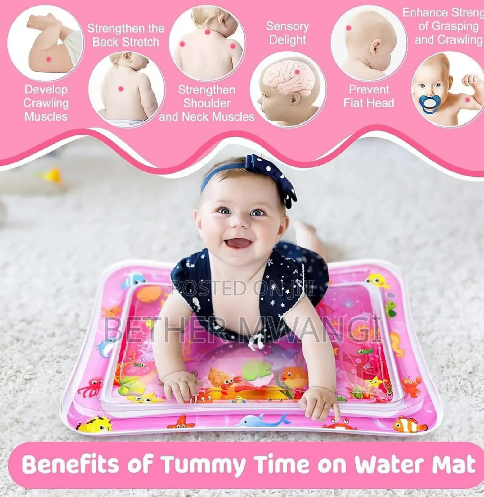 Tummy Time Play Mat in Kenya