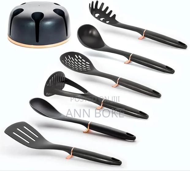 *Haus Roland Rotating Stand 7pc Silicone